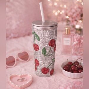 NWT 🍒 Hydrapeak Limited Edition Insulated Tumbler Stainless Steel Journey 25oz